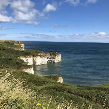 Nyaraló Sandy Bay Hideaway - Part Of The The Bay Village With Pool, Gym And Direct Access, Pub, Restaurant, Tennis And Meadows Walks Filey