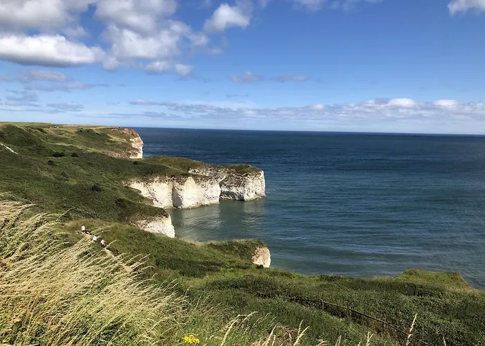 Hébergement de vacances Sandy Bay Hideaway - Part Of The The Bay Village With Pool, Gym And Direct Access, Pub, Restaurant, Tennis And Meadows Walks Filey